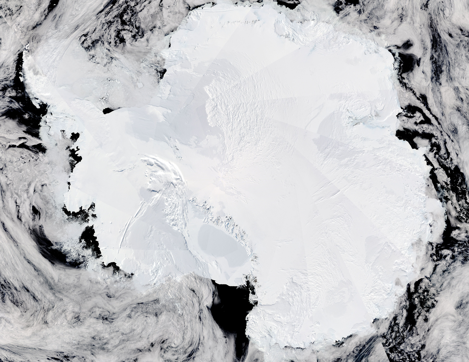 Antarctica Bedrock