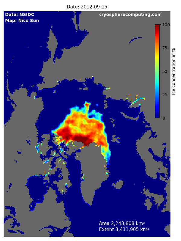 Arctic Sea Ice Concentration