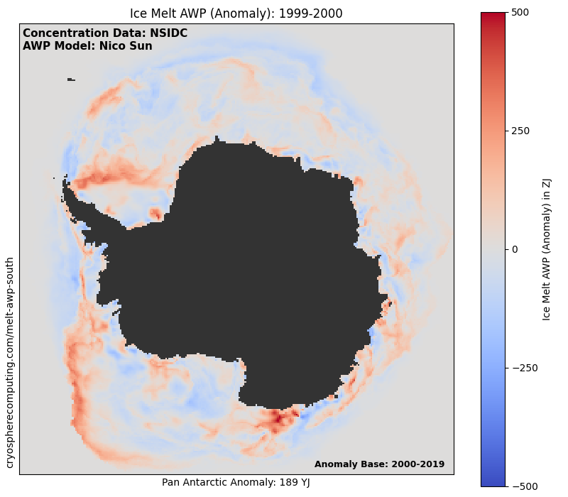 Antarctic Melt-AWP Anomaly